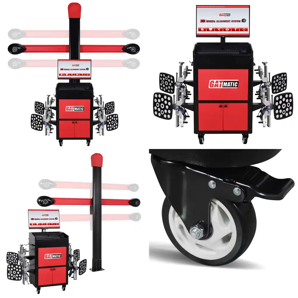 Wheel Alignment Machine - Machine d'alignement de roues 3D HD