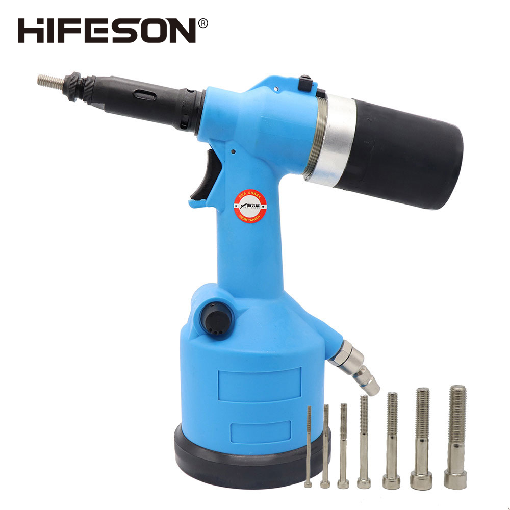Rivet Gun Air - HIFESON-Pistolet à Riveter à Air Pneumatique,