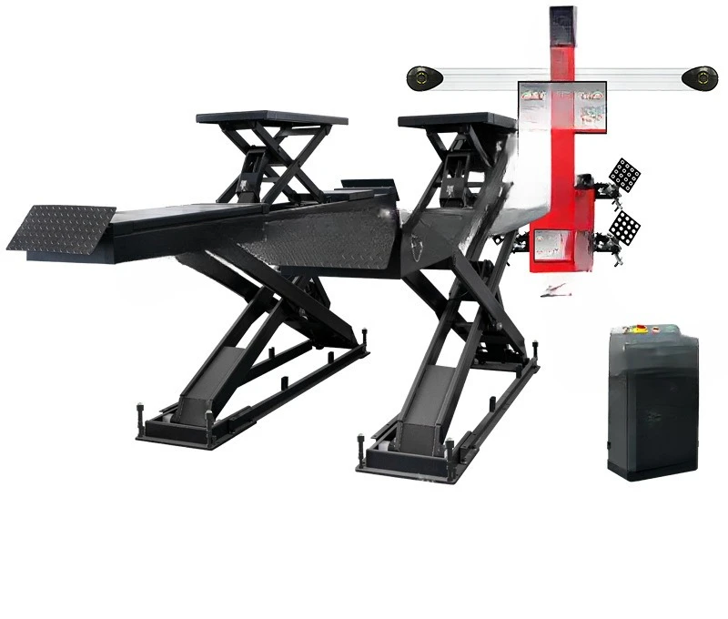 Grand élévateur à ciseaux pour - Wheel Alignment Machine avis et prix