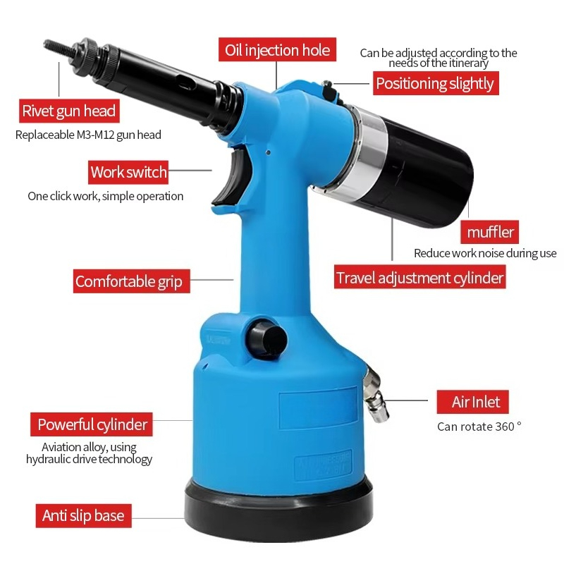 Riveteuse pneumatique robuste  - Rivet Gun Air avis et prix